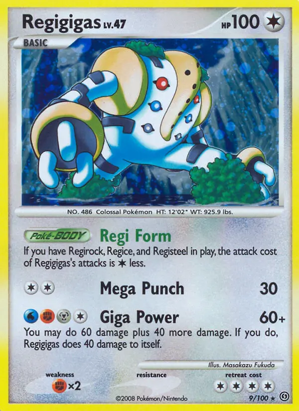 Card image of Regigigas
