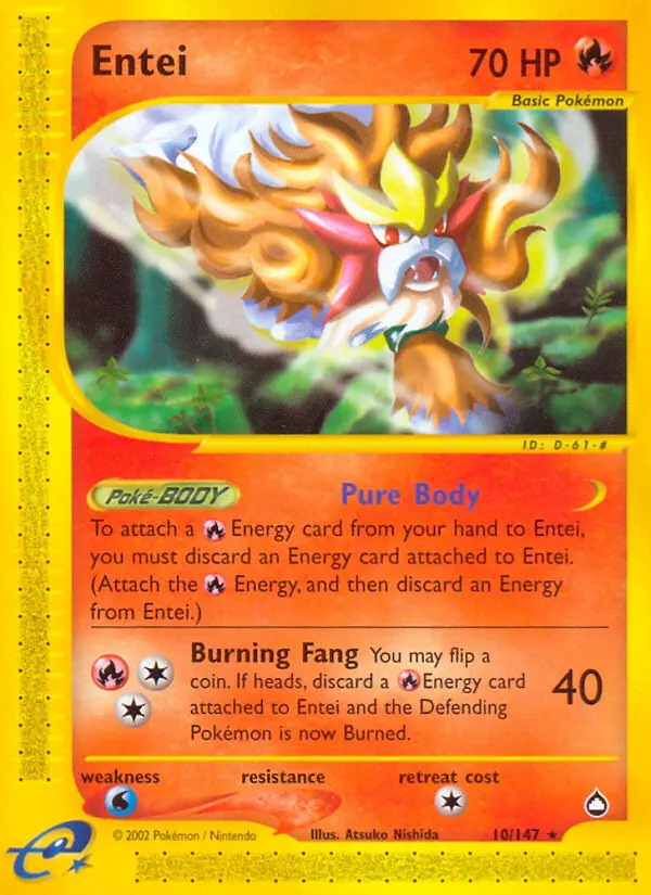 Card image of Entei