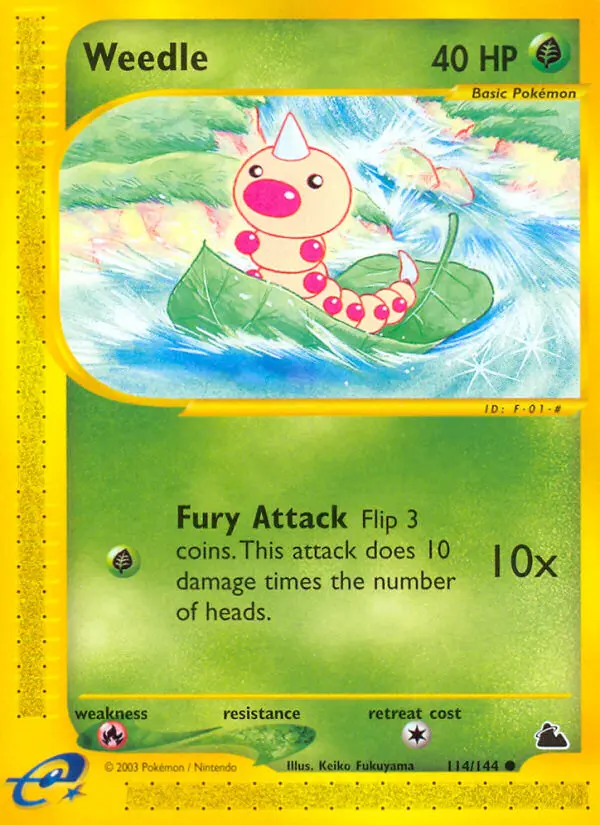 Card image of Weedle