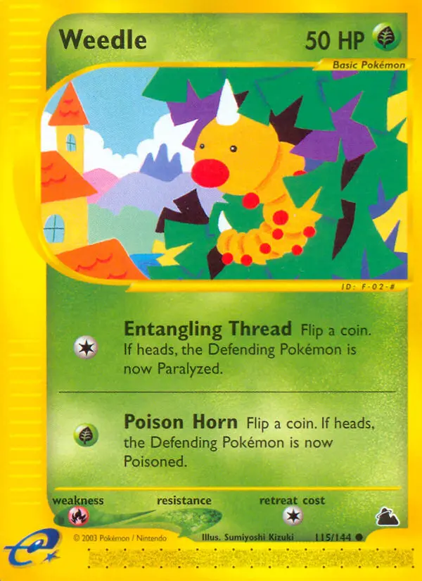 Card image of Weedle