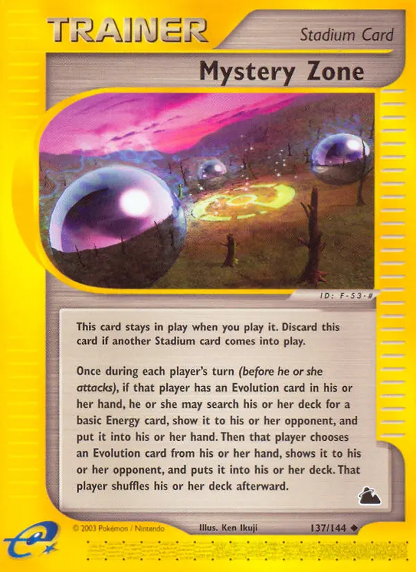 Card image of Mystery Zone