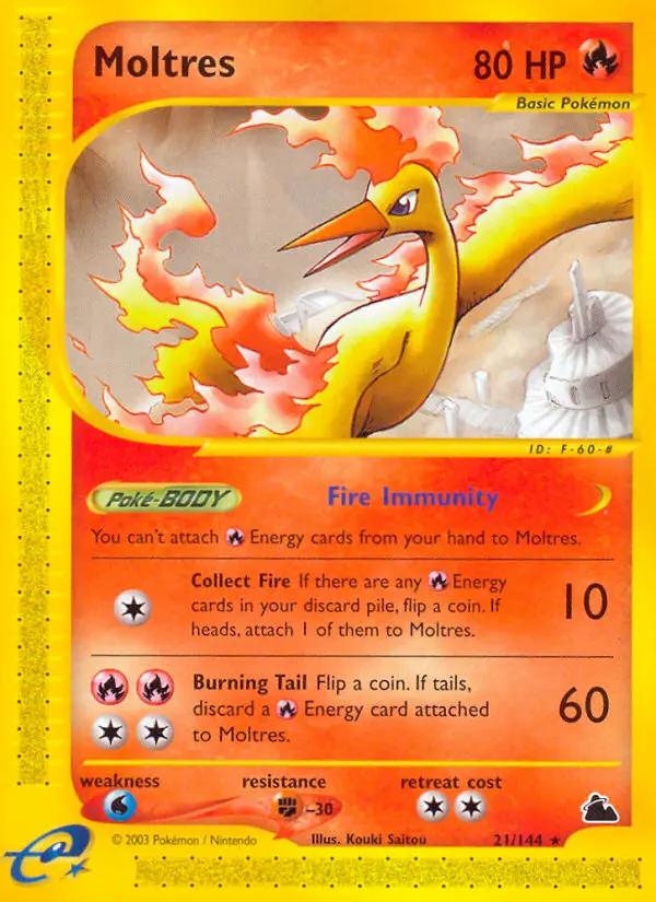 Card image of Moltres