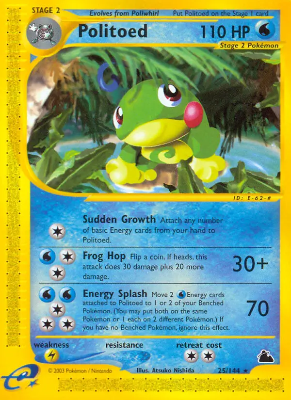Card image of Politoed
