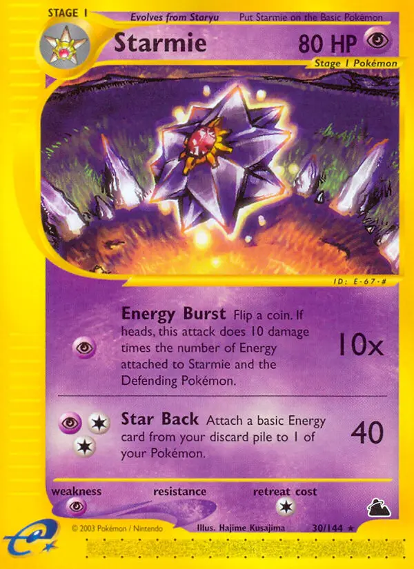 Card image of Starmie