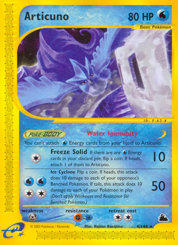 Card image of Articuno