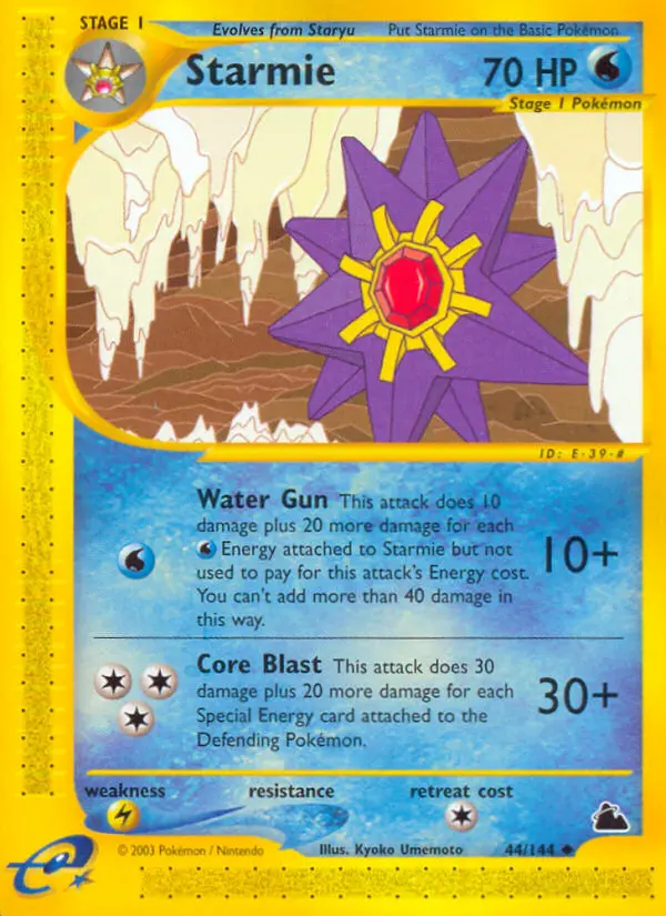 Card image of Starmie