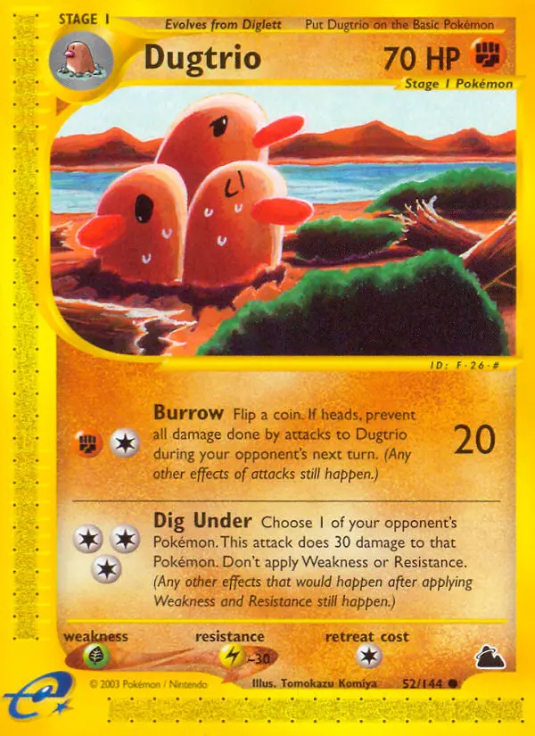 Card image of Dugtrio