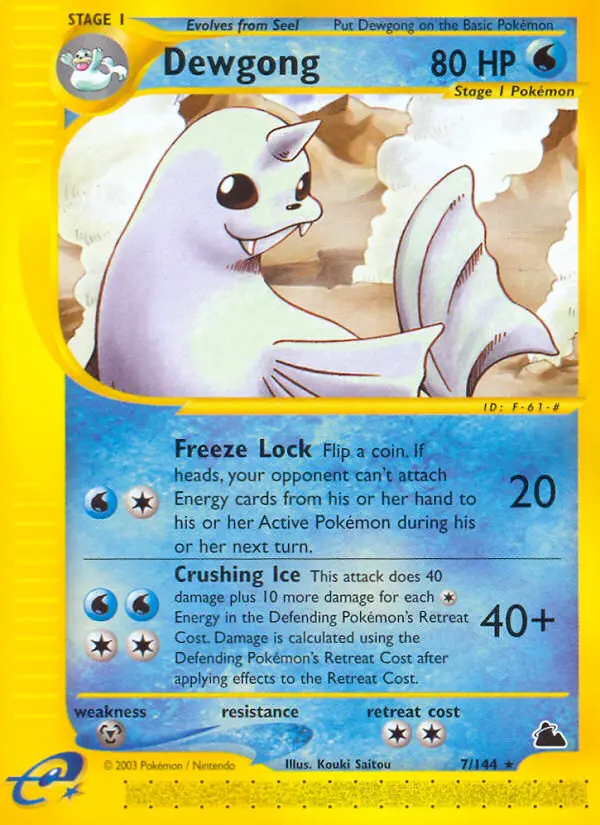 Card image of Dewgong