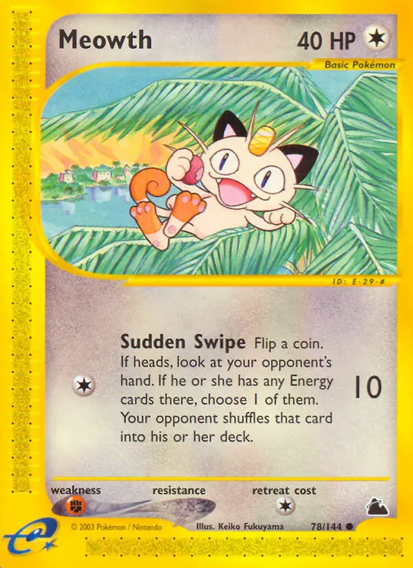 Card image of Meowth