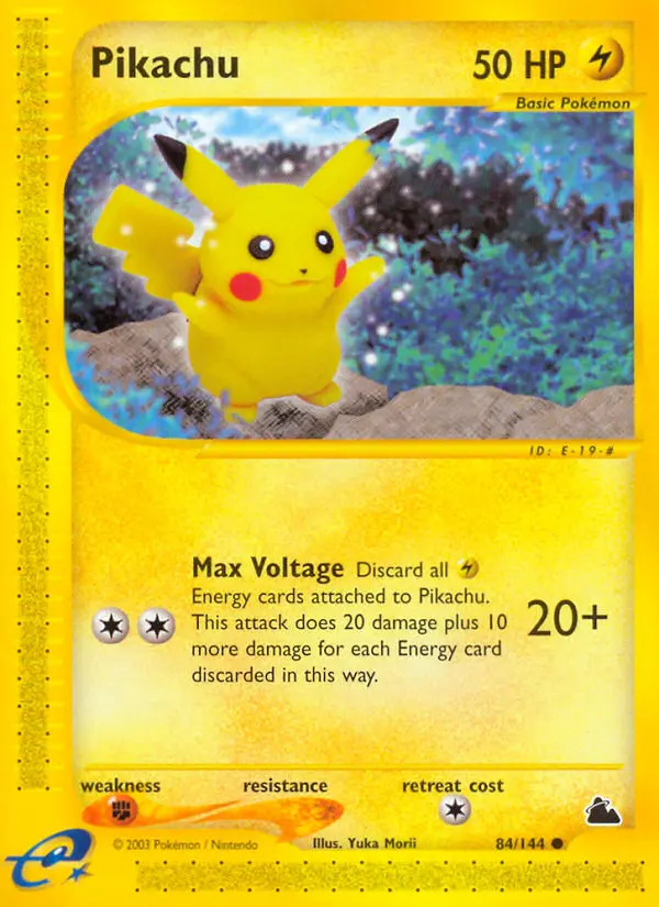 Card image of Pikachu