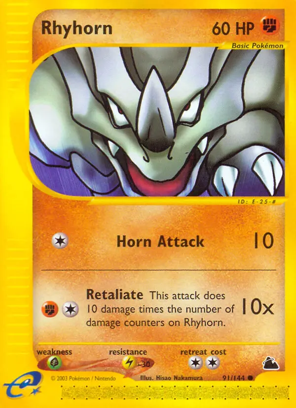 Card image of Rhyhorn