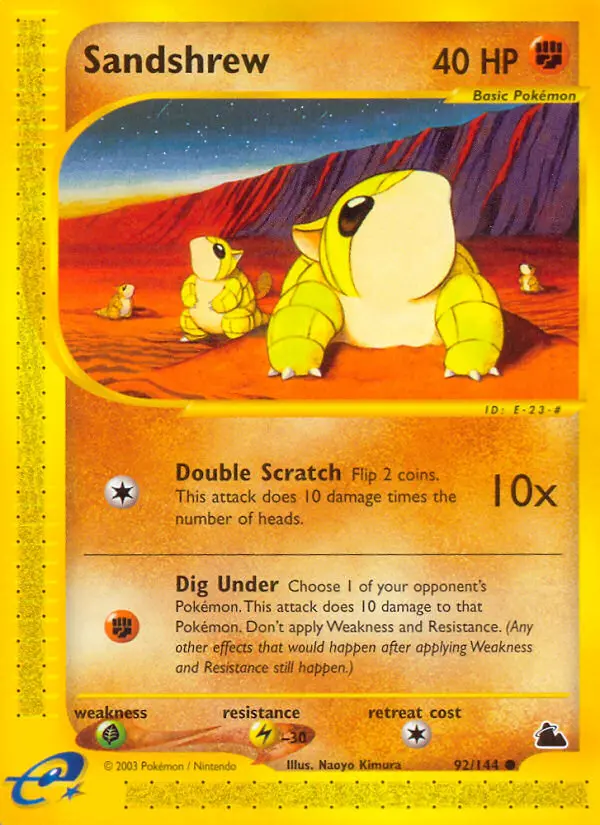 Card image of Sandshrew