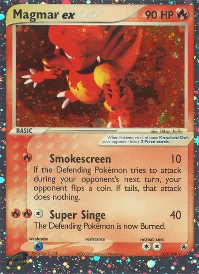 Card image of Magmar ex