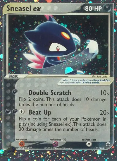 Card image of Sneasel ex