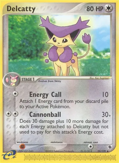 Card image of Delcatty