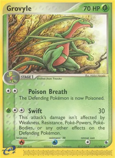Card image of Grovyle