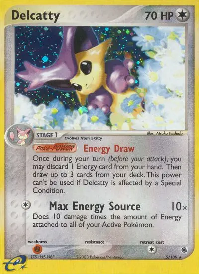 Card image of Delcatty