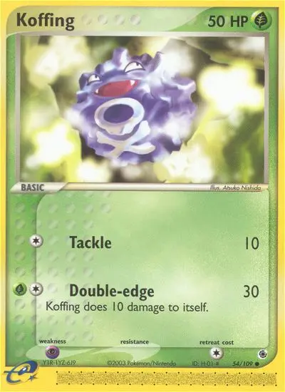 Card image of Koffing
