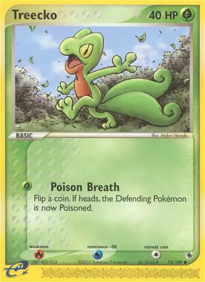 Card image of Treecko
