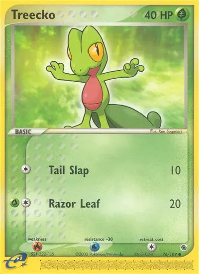 Card image of Treecko