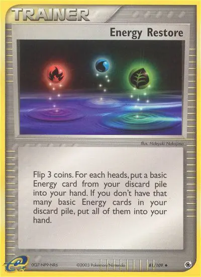 Card image of Energy Restore