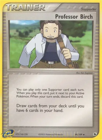 Card image of Professor Birch