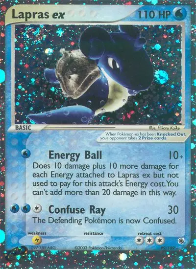 Card image of Lapras ex