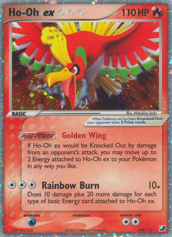 Card image of Ho-Oh ex