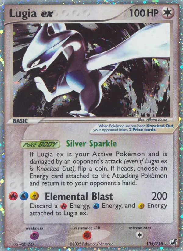 Card image of Lugia ex