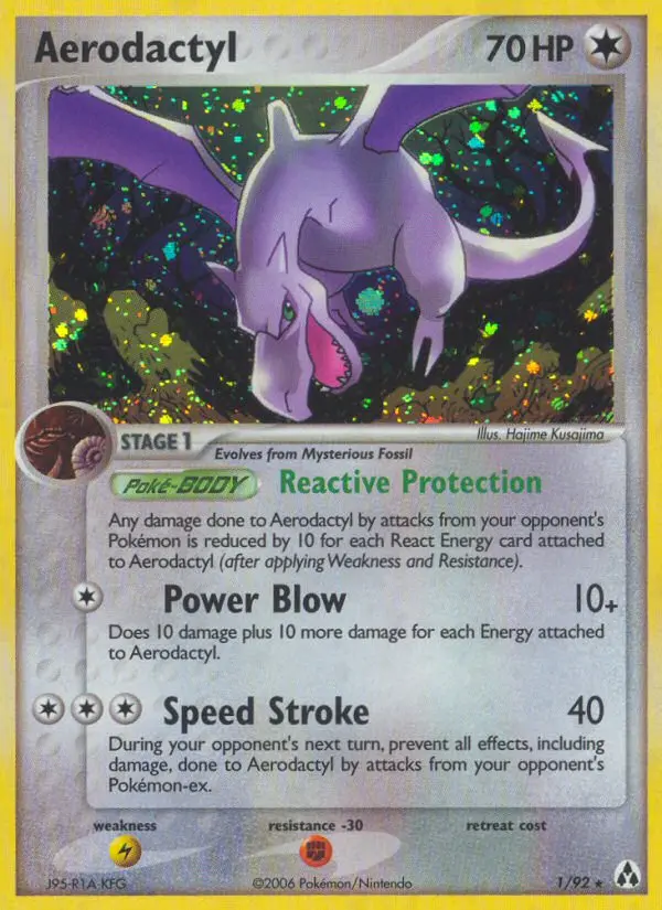 Card image of Aerodactyl