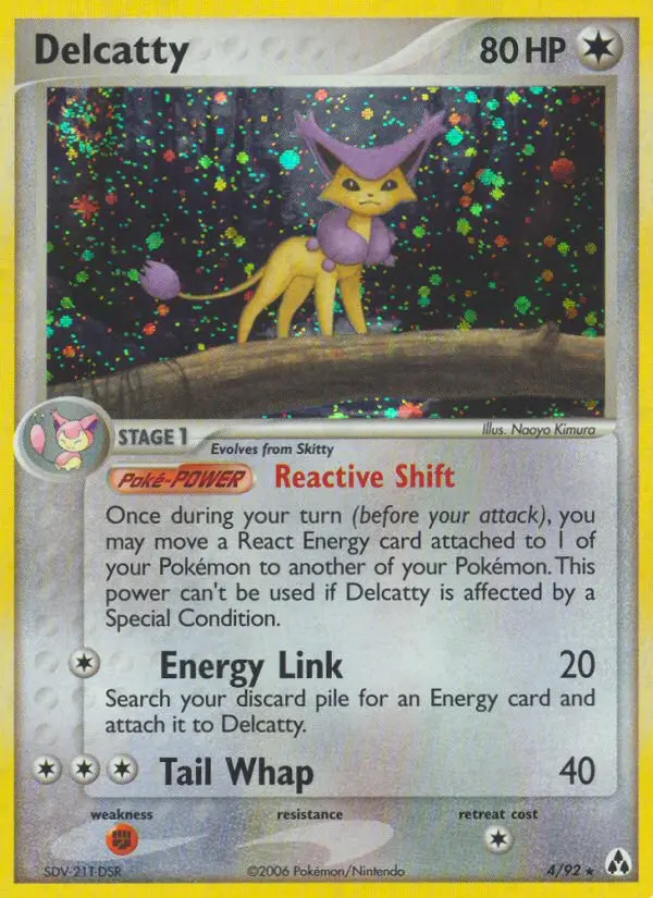 Card image of Delcatty