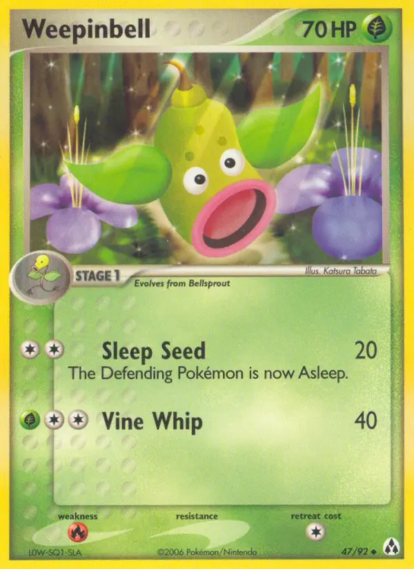 Card image of Weepinbell