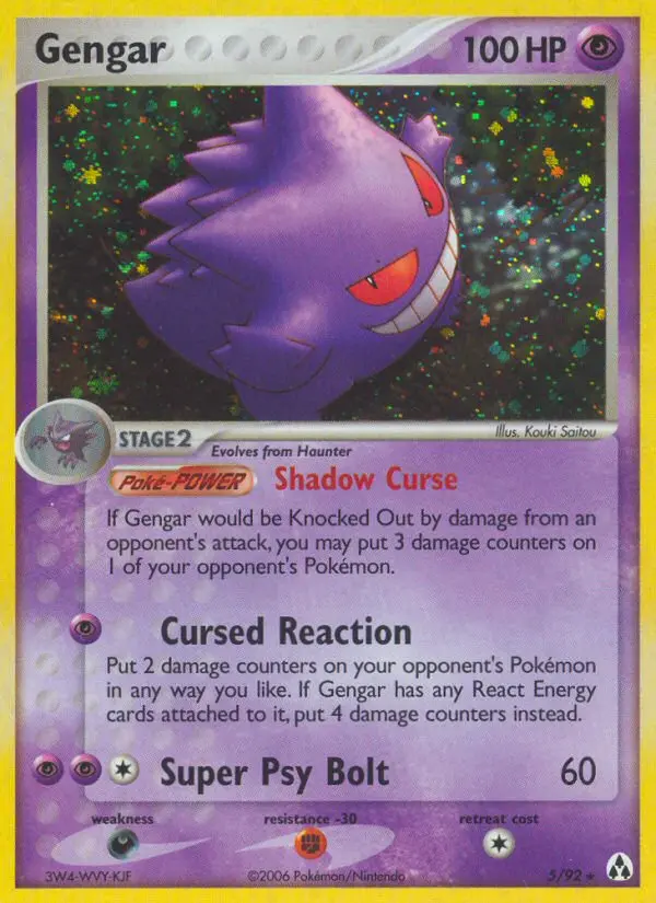 Card image of Gengar
