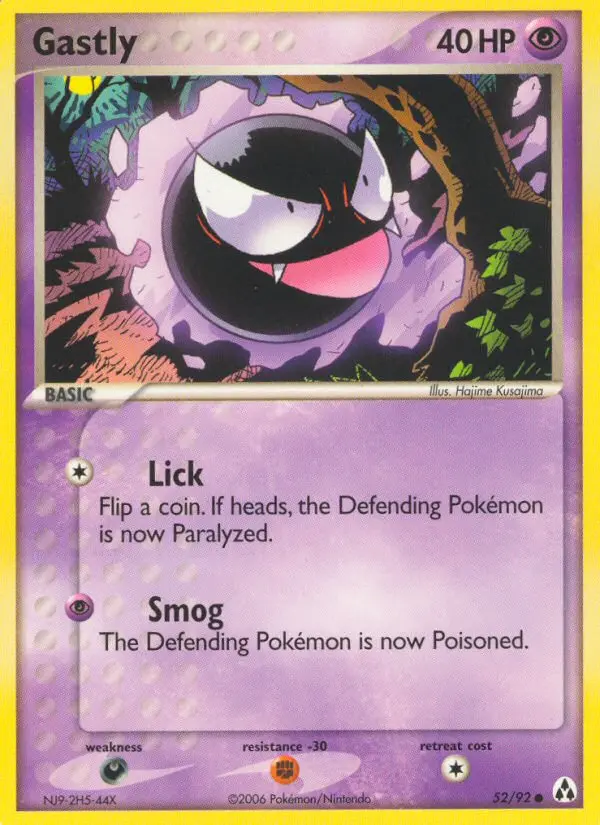 Card image of Gastly