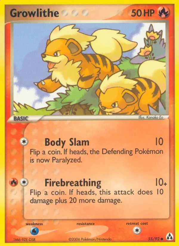 Card image of Growlithe