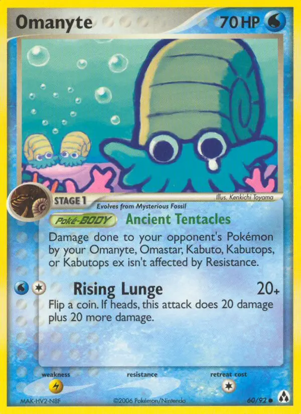 Card image of Omanyte