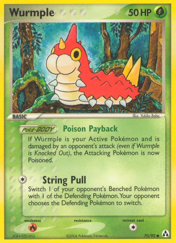 Card image of Wurmple