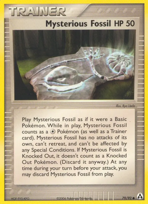 Card image of Mysterious Fossil