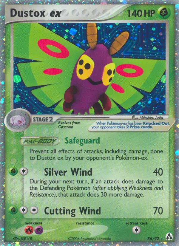 Card image of Dustox ex