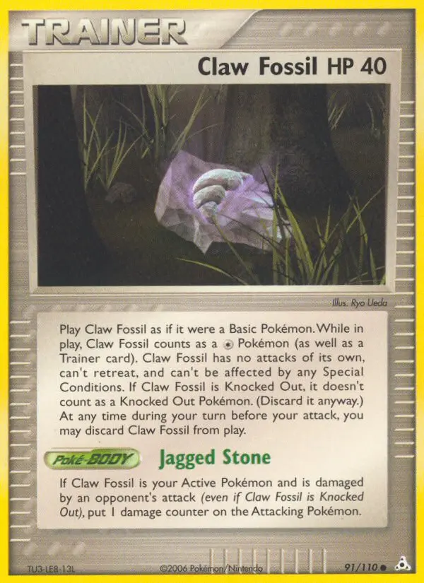 Card image of Claw Fossil