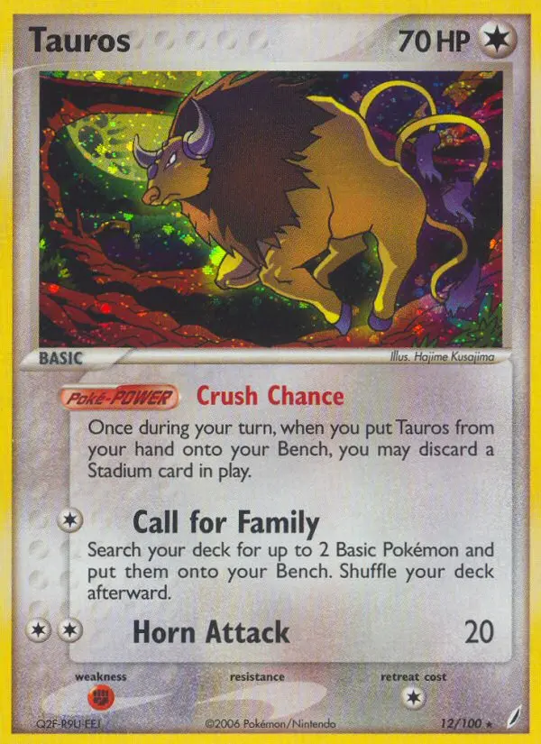 Card image of Tauros