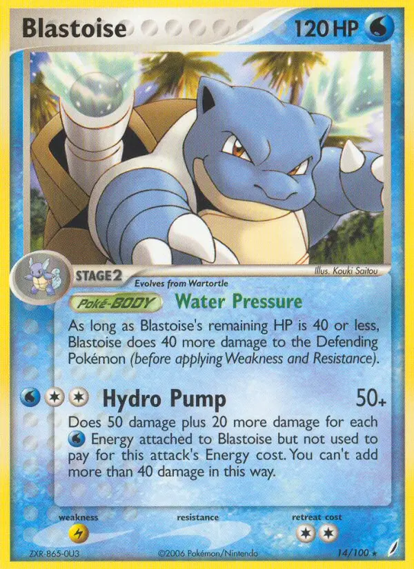 Card image of Blastoise