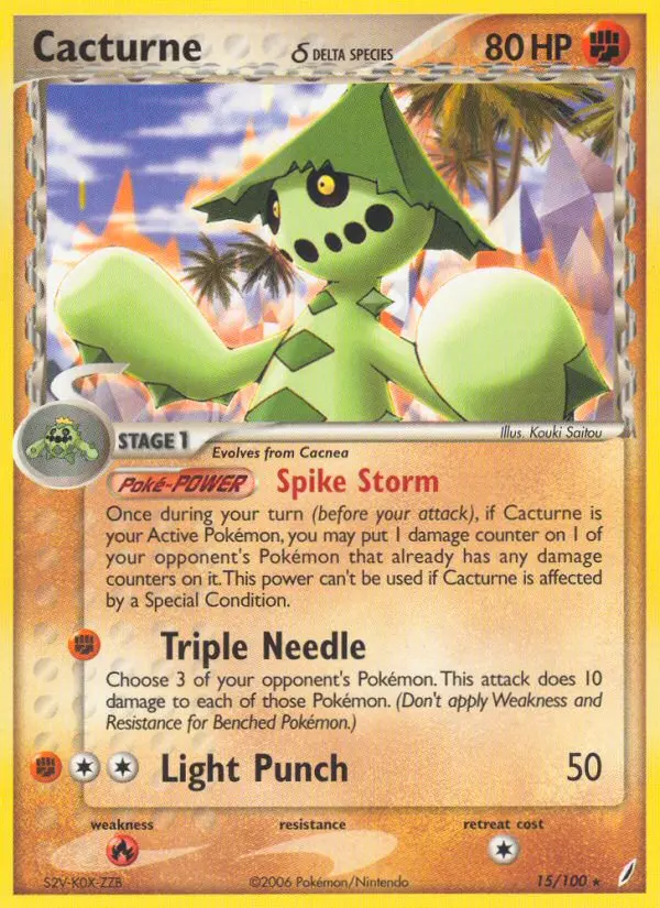Card image of Cacturne δ