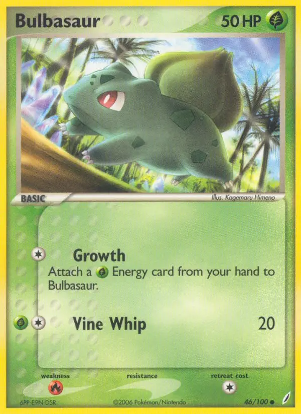 Card image of Bulbasaur