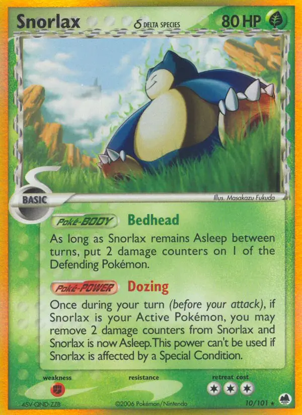 Card image of Snorlax δ
