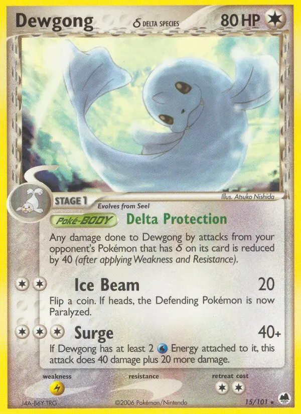 Card image of Dewgong δ