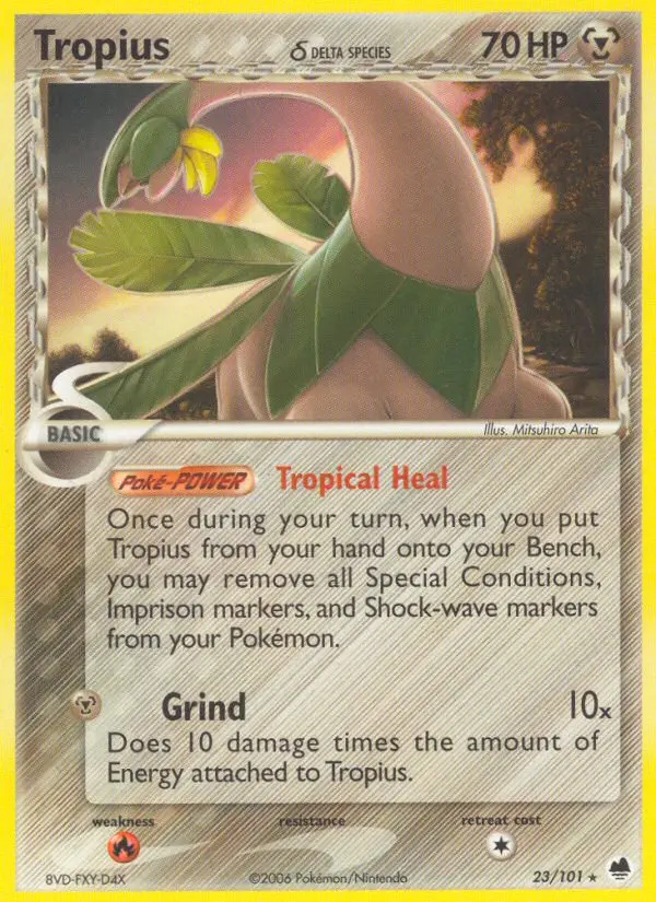Card image of Tropius δ