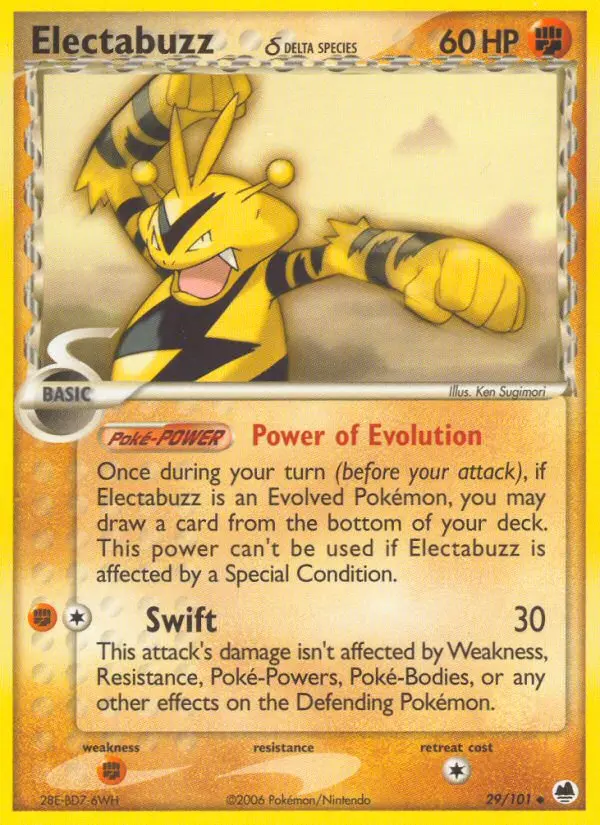 Card image of Electabuzz δ