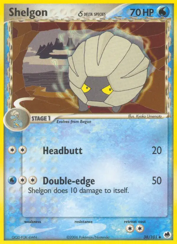 Card image of Shelgon δ