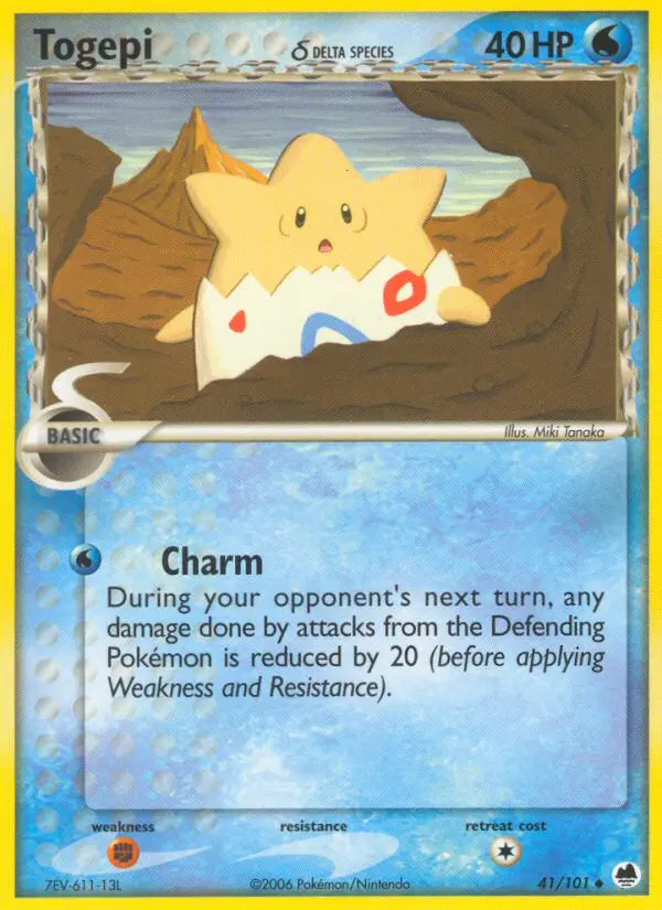 Card image of Togepi δ